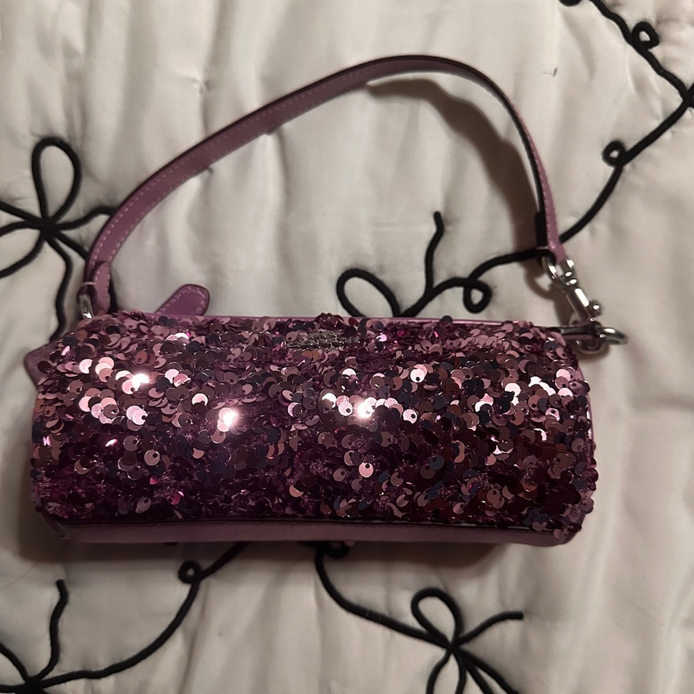 Coach Pink Sequin Purse NO LONGER FOR SALE